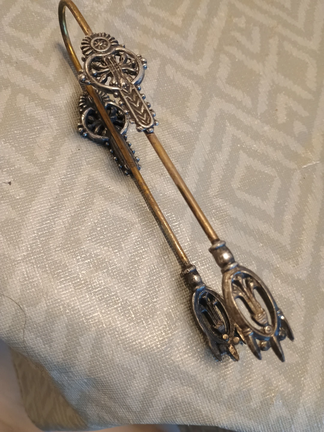 Ornate Serving Tongs - photo 2
