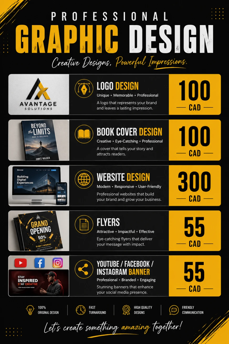 Professional Graphic Design Services