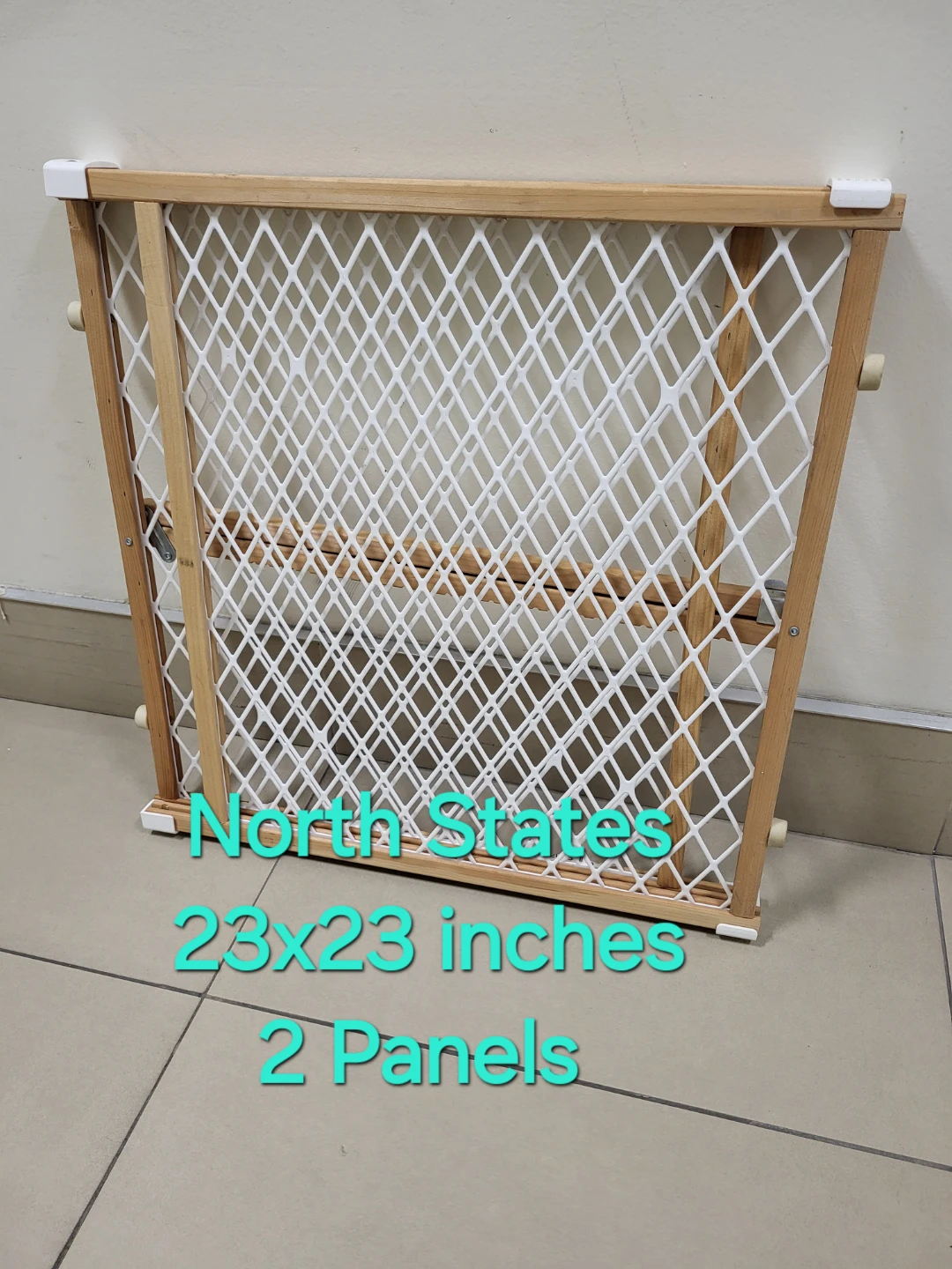 North States Pressure Mount Safety Gate, Adjustable & Portable