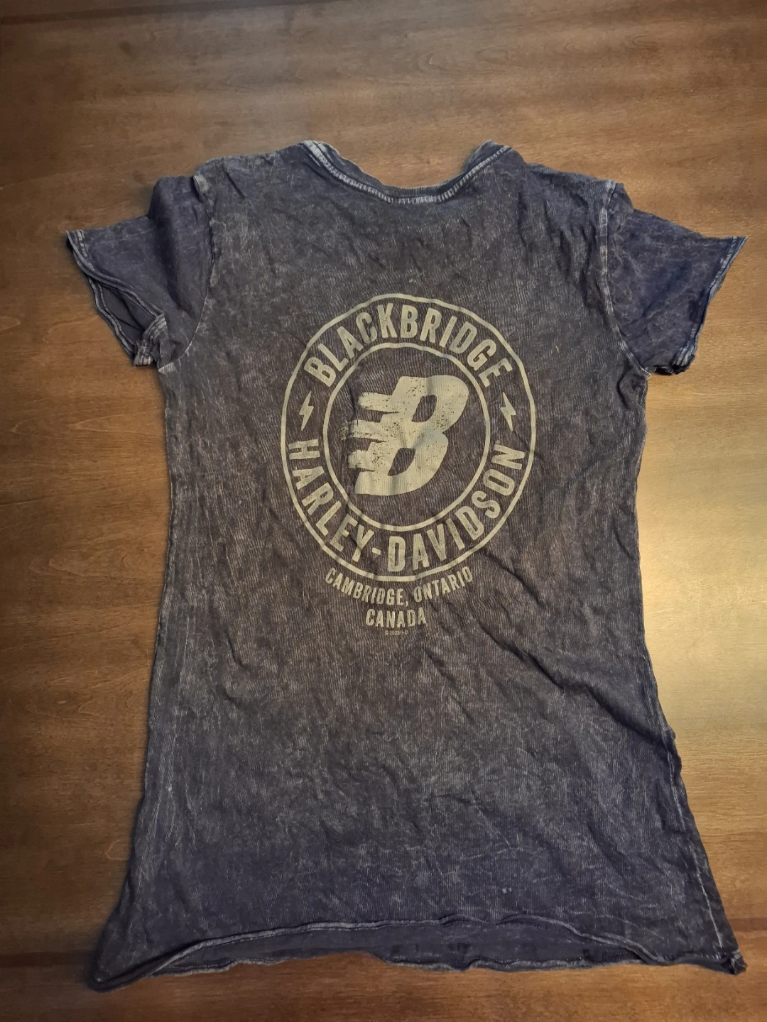 Harley-Davidson Skull Flames T-Shirt XS - photo 2