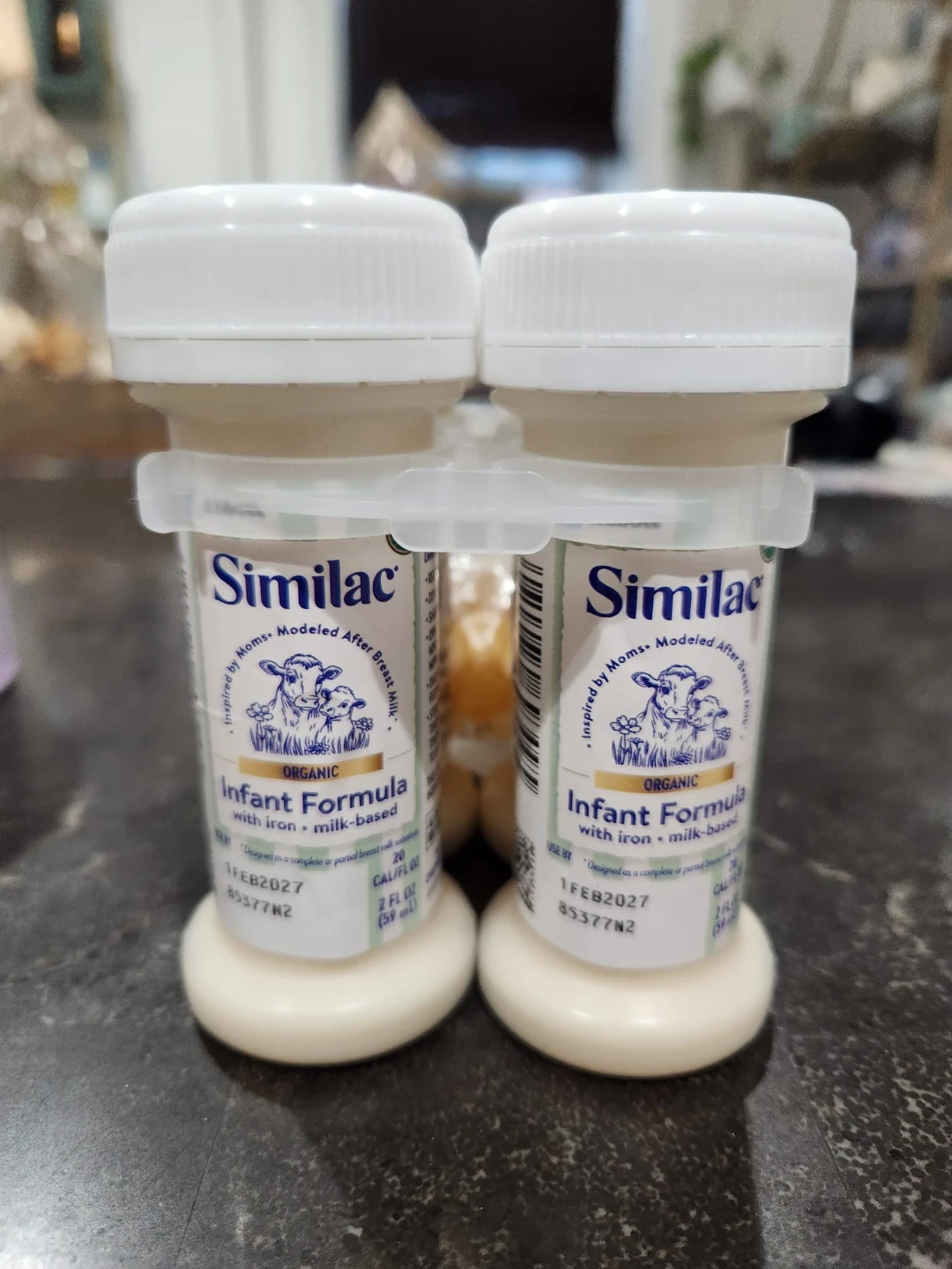 Similac Organic Infant Formula (Ready-to-Feed) – 4 Bottles