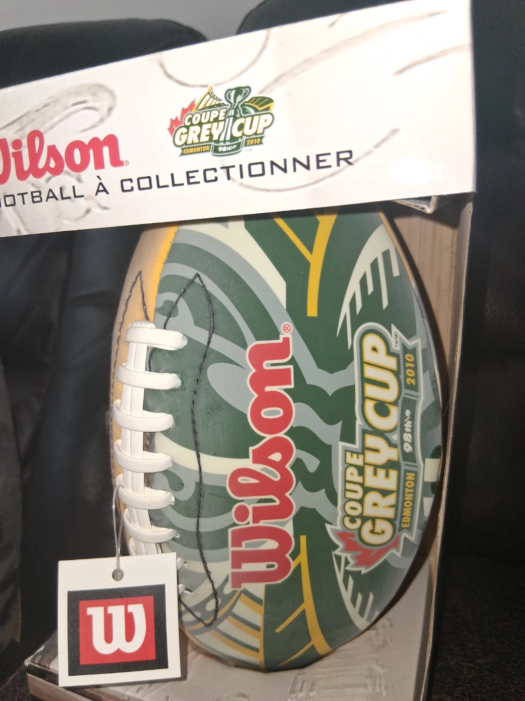 Wilson CFL Game Ball - 2010 Grey Cup Edition - photo 2