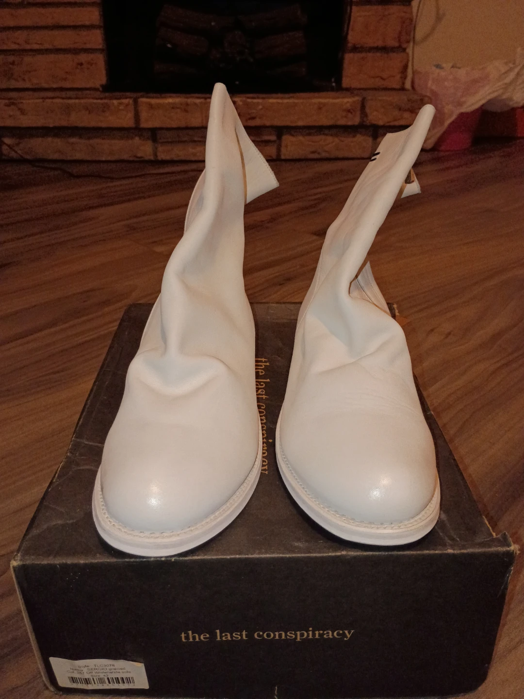 The Last Conspiracy Sergio Grained Leather Boots - photo 4