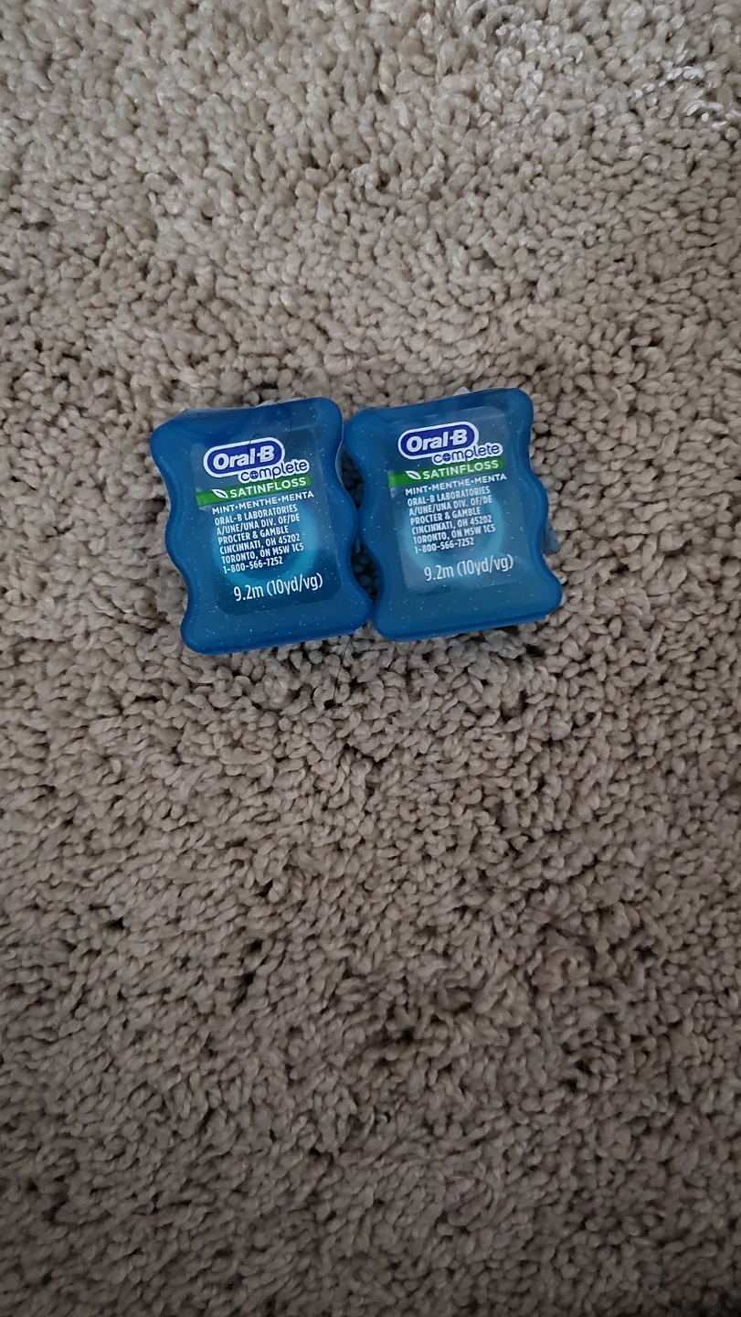 Oral-B Complete SatinFloss Mint Dental Floss (2 Pack)