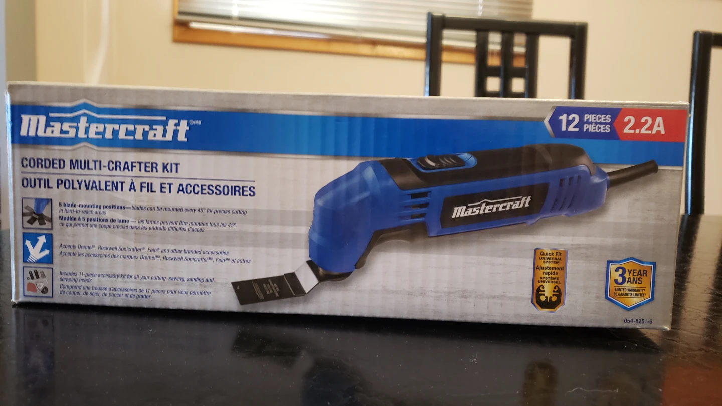 Mastercraft Corded Multi-Crafter Kit with 12-Piece Accessory Set