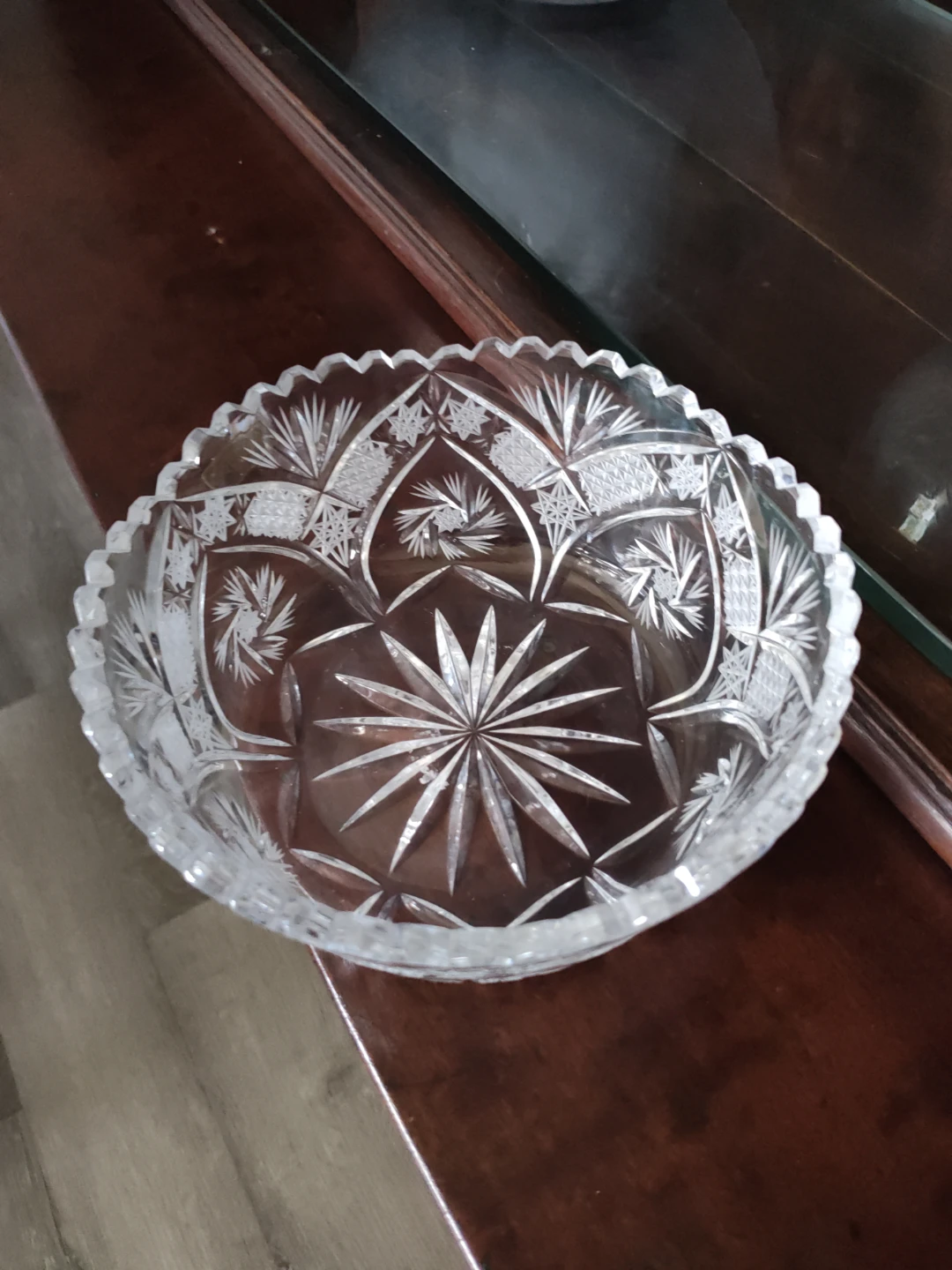 Cut Glass Bowl - photo 2