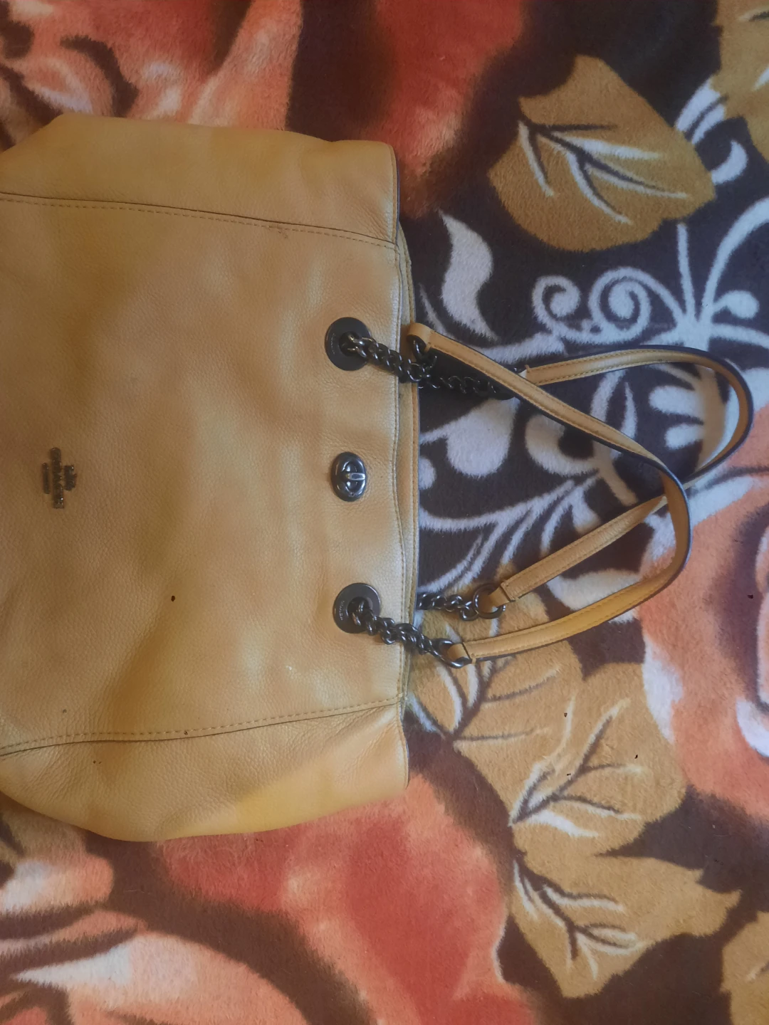 Coach Leather Shoulder Bag