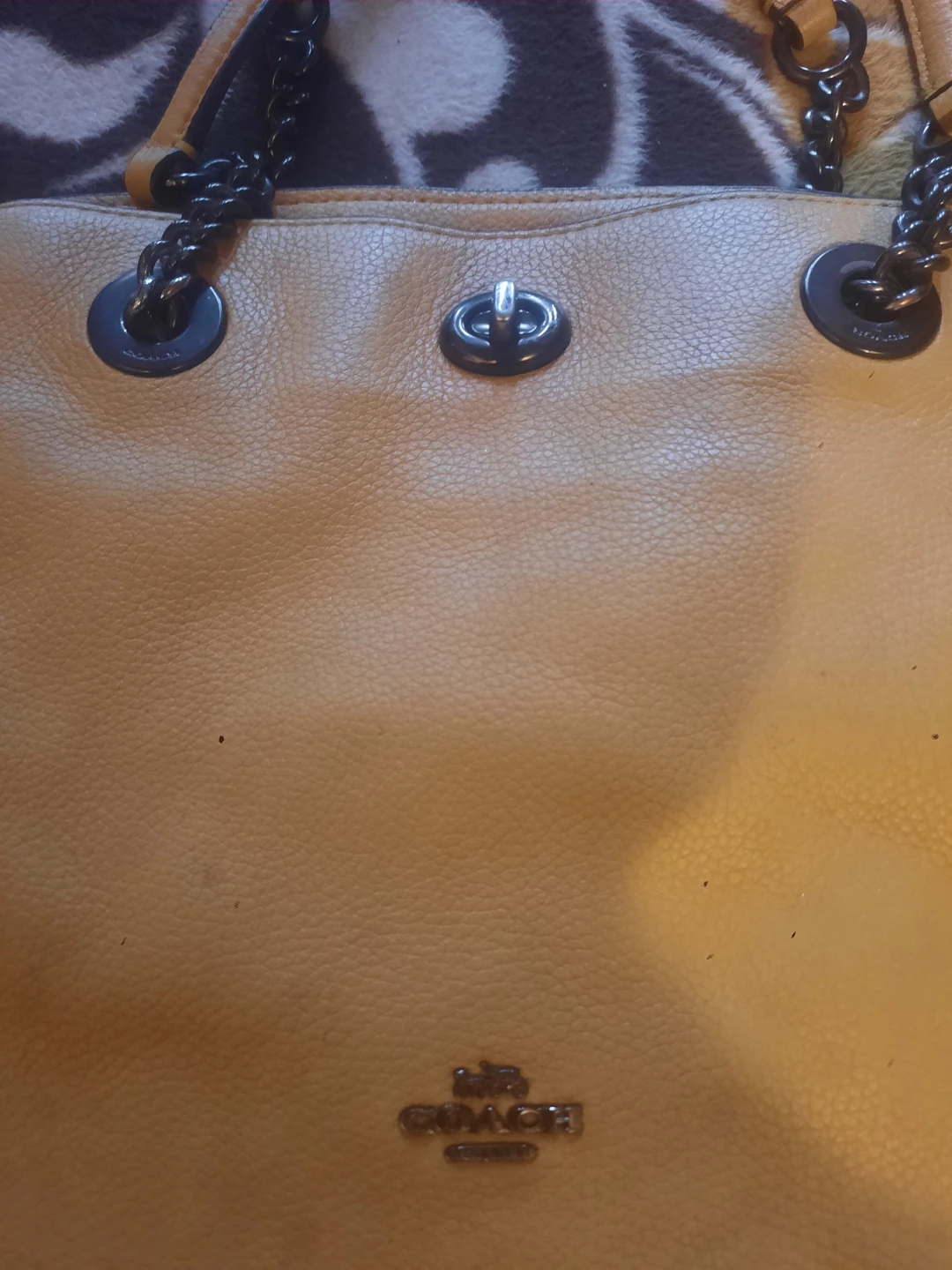 Coach Leather Shoulder Bag - photo 2