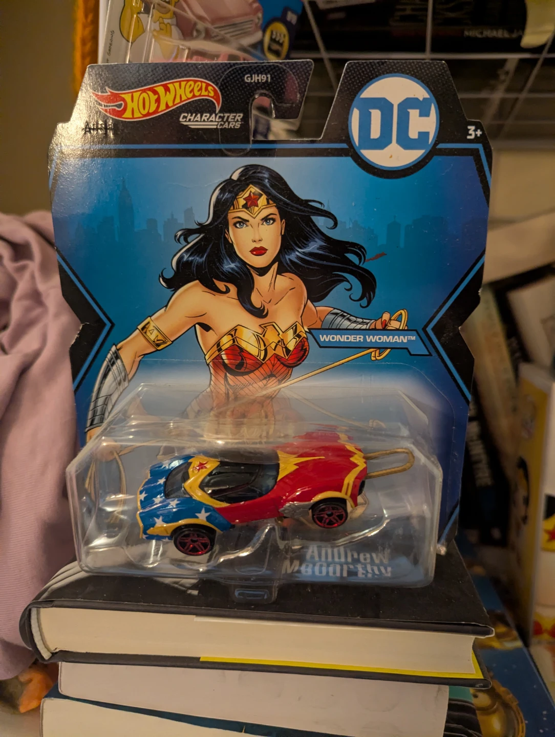 Hot Wheels DC Wonder Woman Character Car