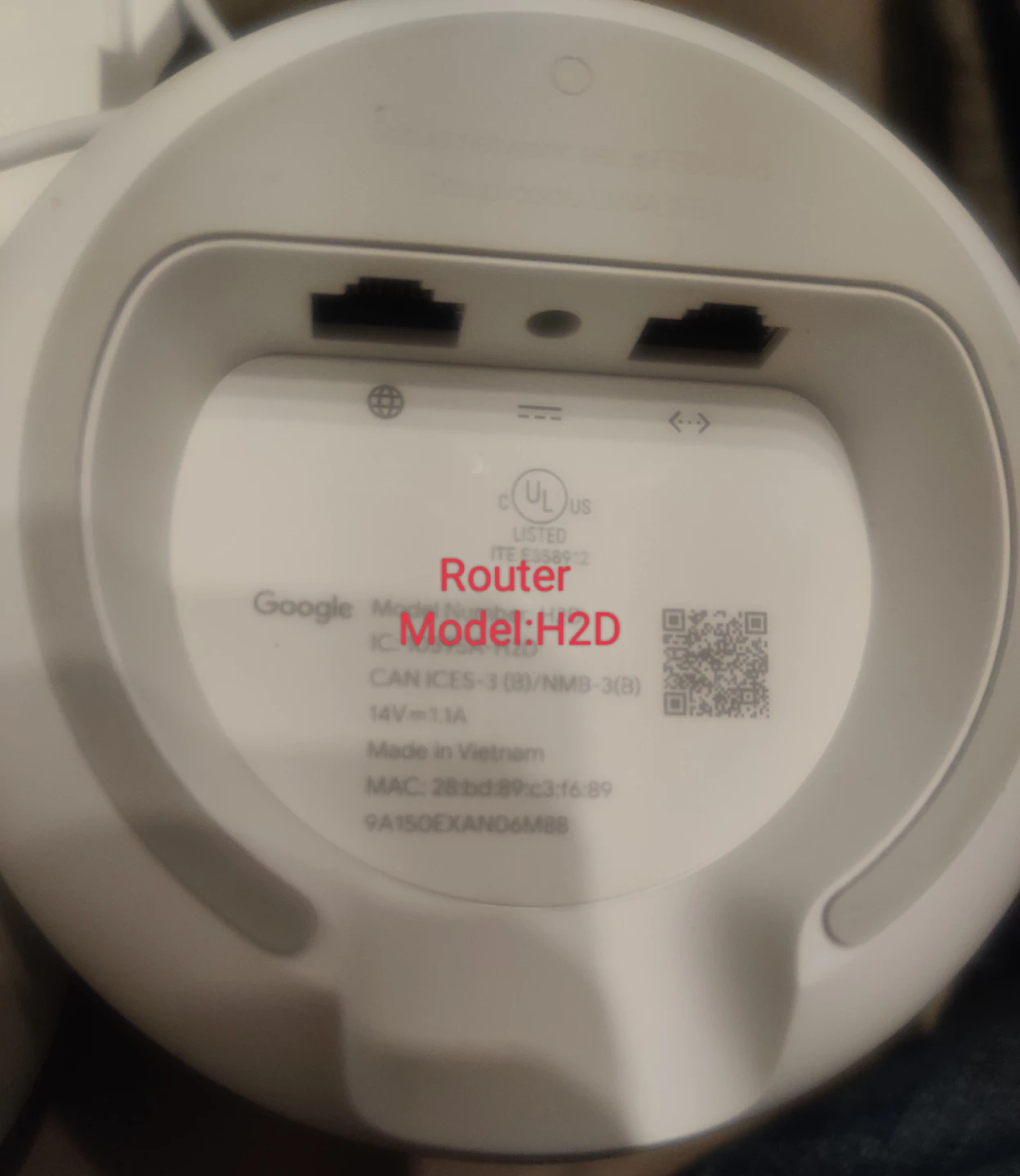 Google Nest Wifi Router H2D and Point H2E  with mounts - photo 2