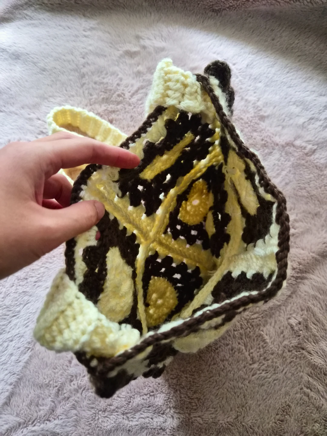 crochet tote bag - photo 2