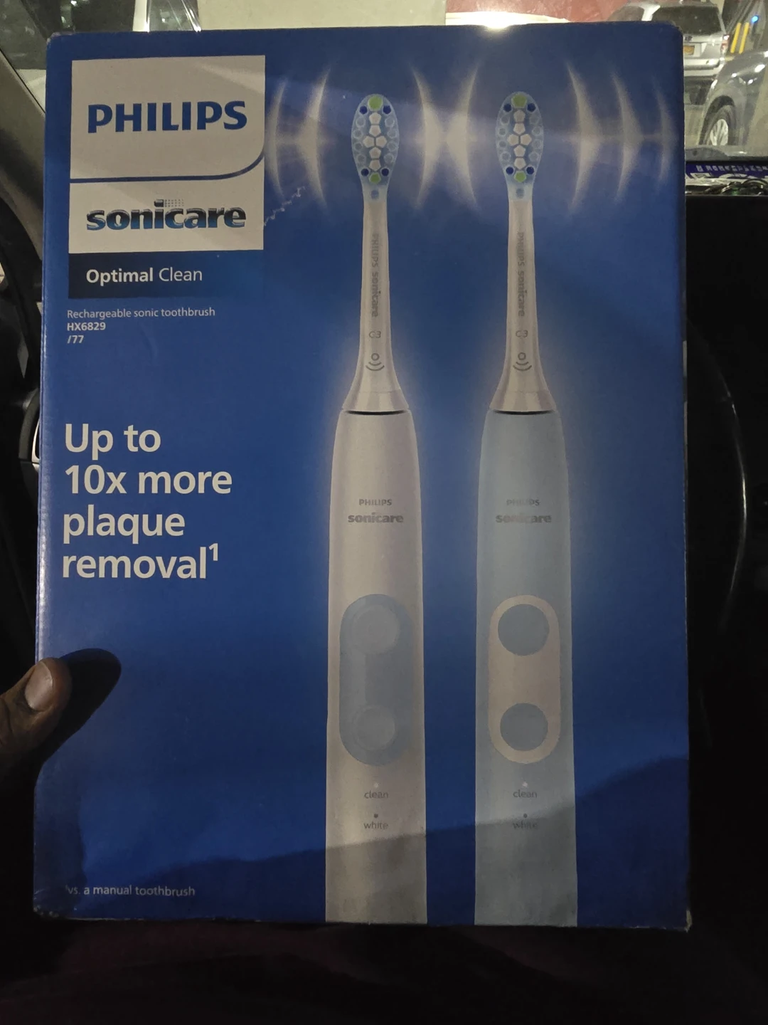 Philips Sonicare Optimal Clean Rechargeable Toothbrush HX6829 - photo 2