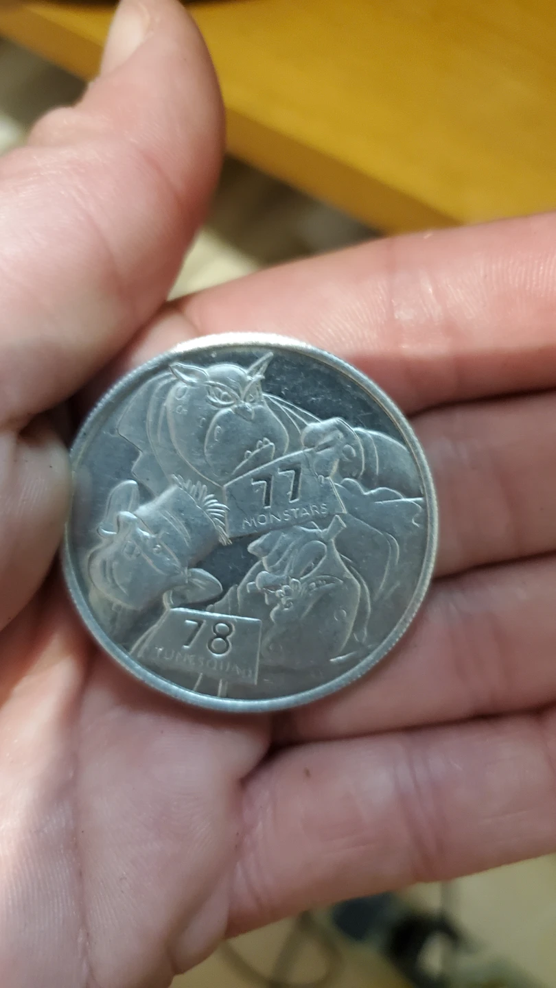 Space Jam Michael Jordan and Looney Tunes Coin - photo 2