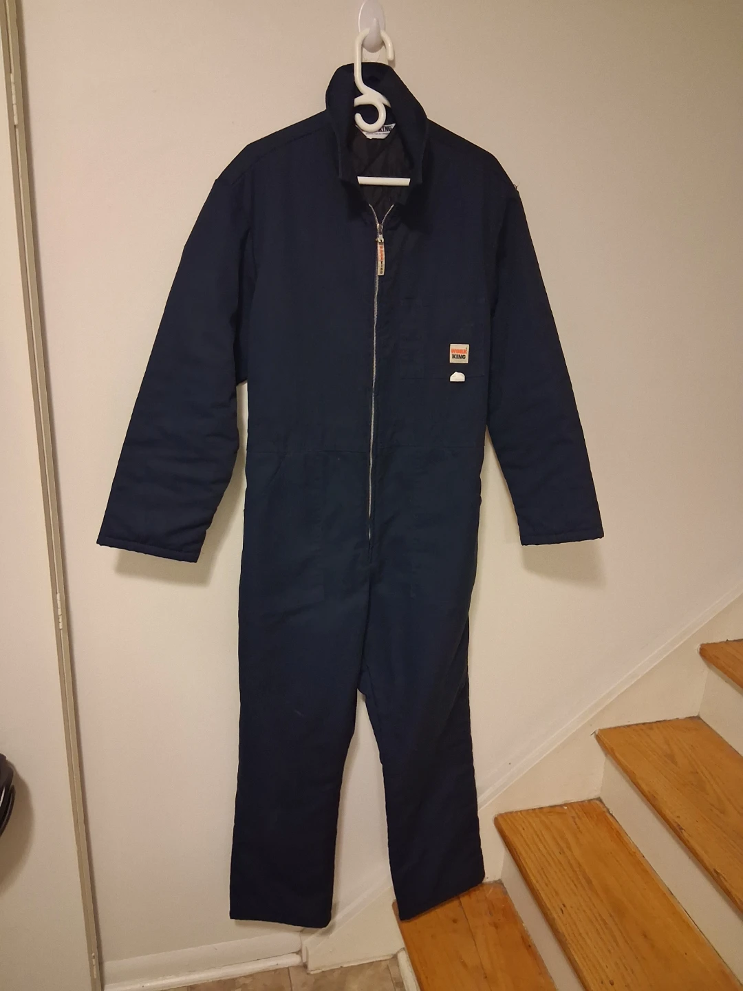Work King Navy Blue Coveralls Size M/M