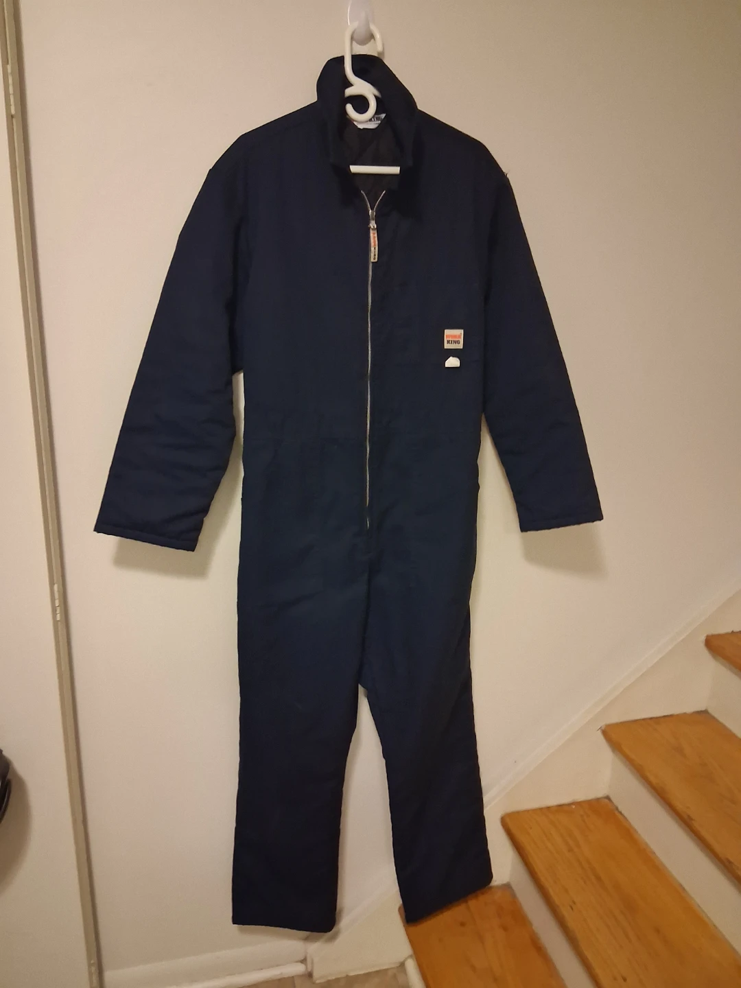Work King Navy Blue Coveralls Size M/M - photo 2