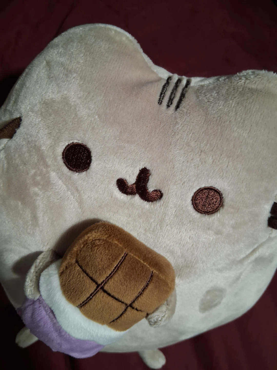 Pusheen Plush Toy with Ice Cream