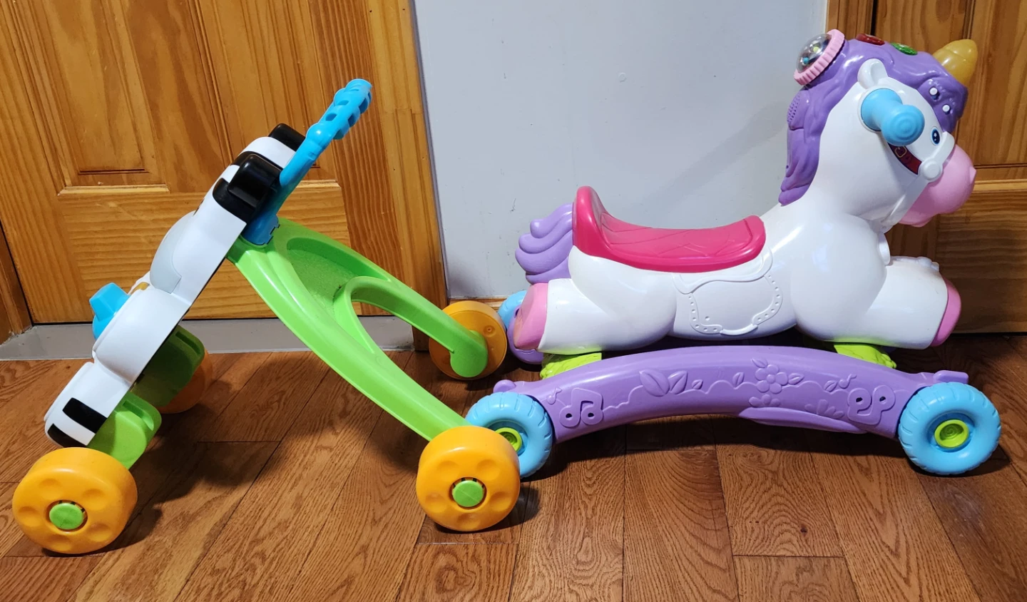 Fisher-Price Zebra Walker and Unicorn Ride-On - photo 2