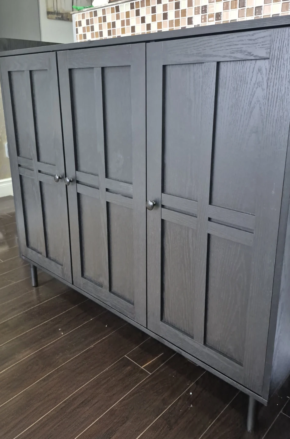 Large 3-Door Shoe Cabinet - photo 2
