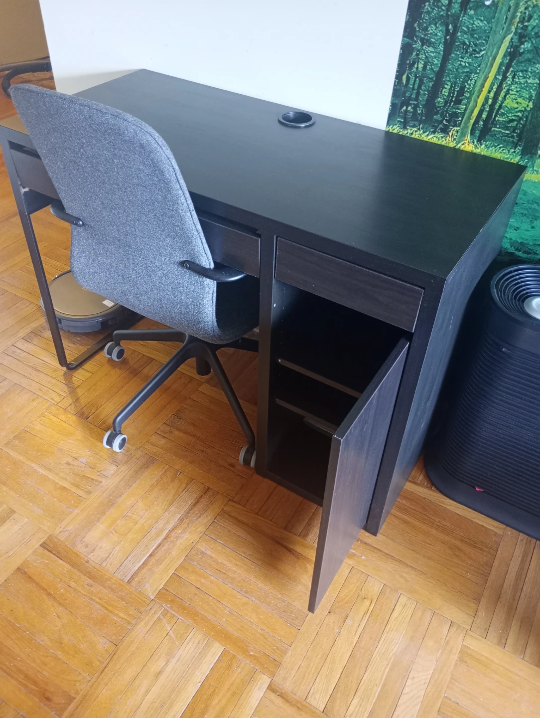 IKEA MICKE Desk - Black-brown - photo 5