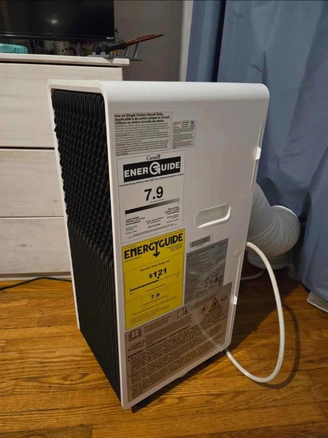 Air Conditioner 13500 BTU / Honeywell Smart Portable - photo 4