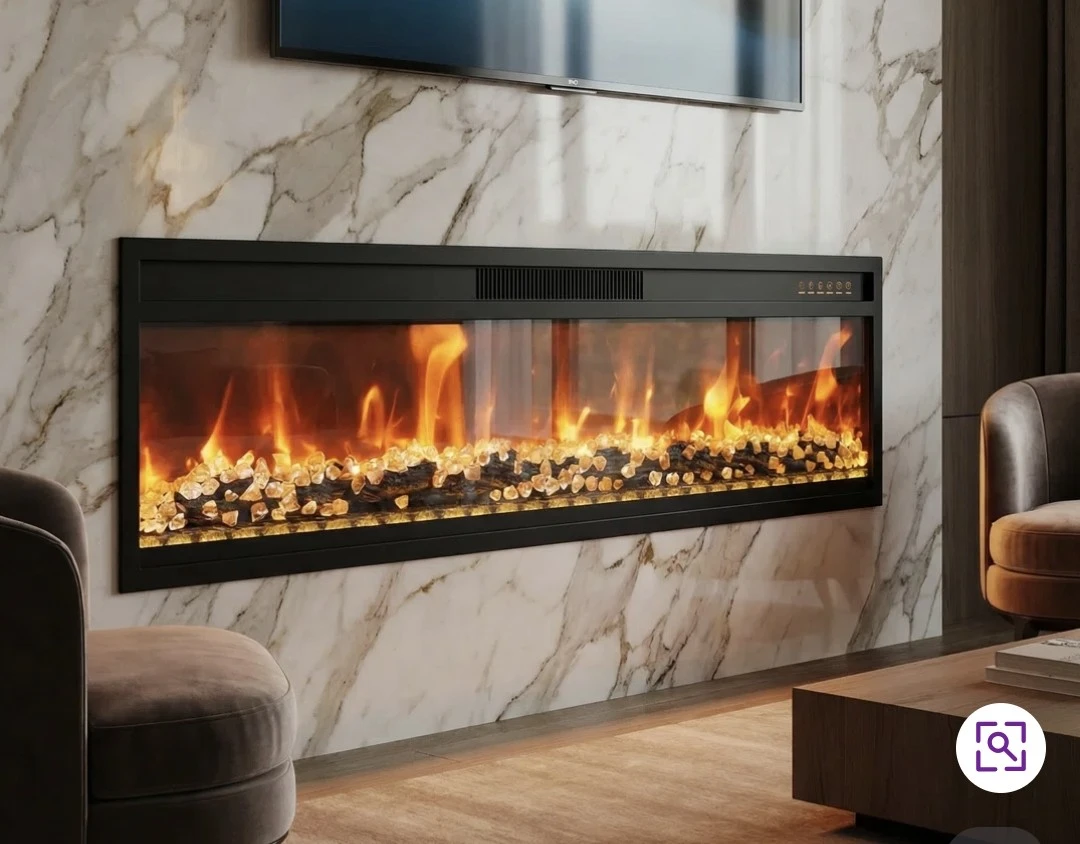 Claybrook 46 IN W Electric Fireplace Heater - photo 4