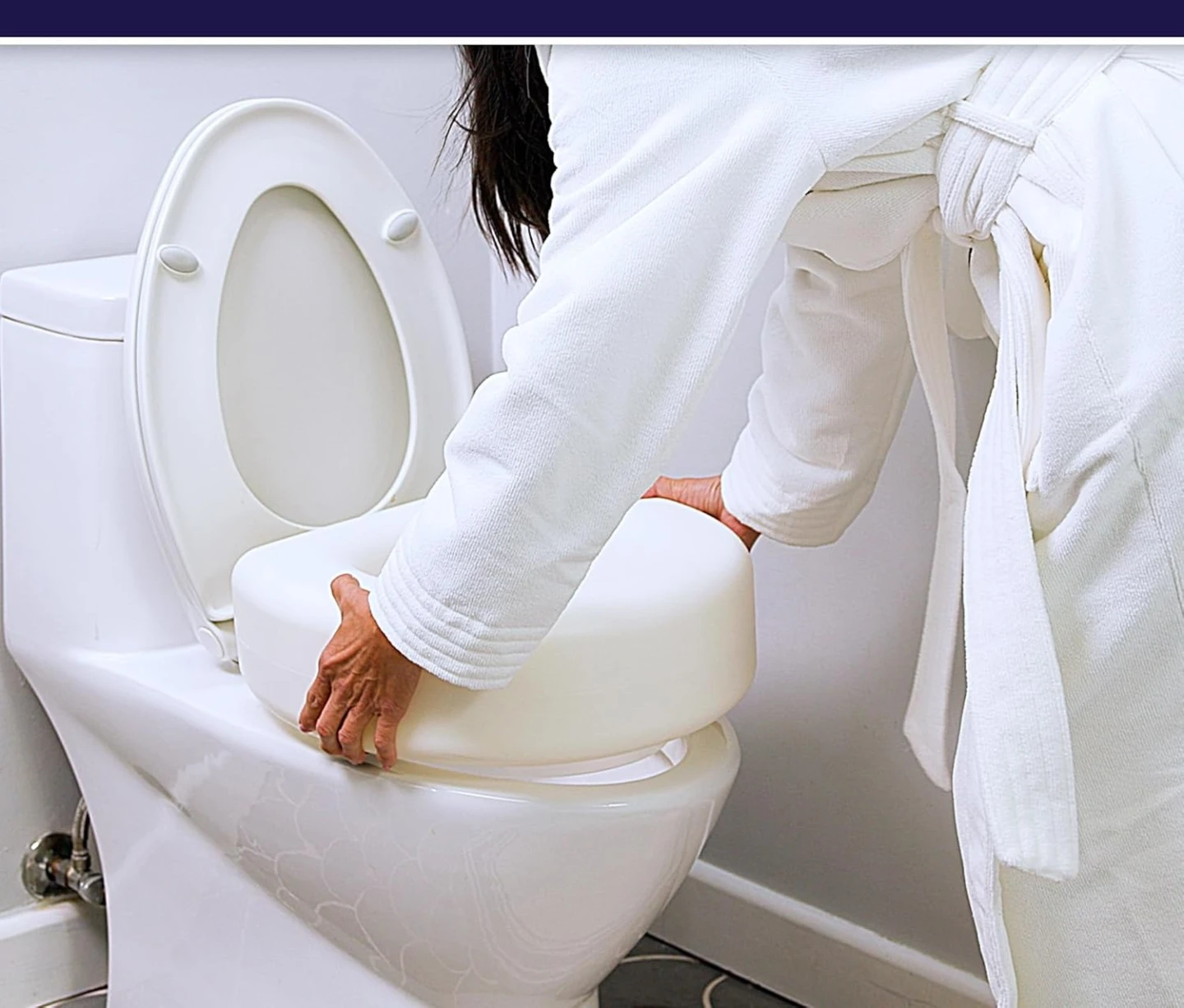 AMG Raised Toilet Seat in Like New Condition. - photo 3