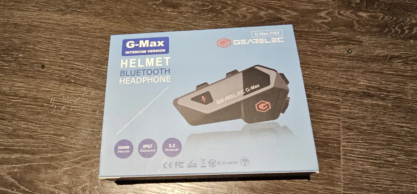 G-Max Helmet Bluetooth Headphone Intercom