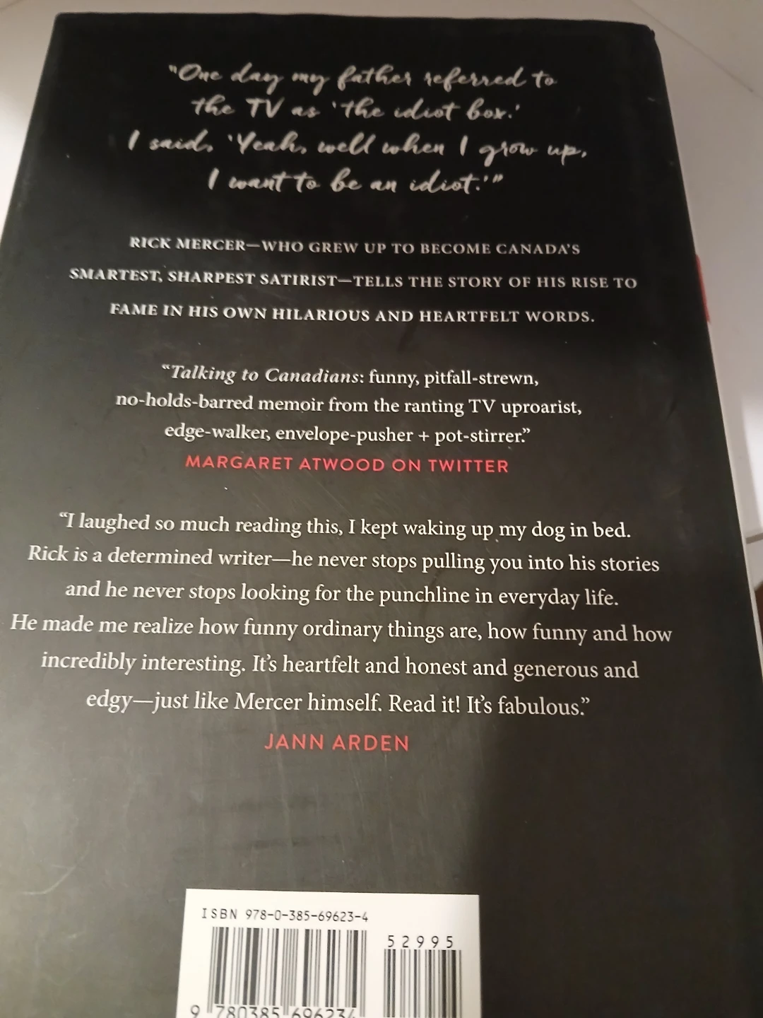 Rick Mercer Talking to Canadians Memoir - photo 3