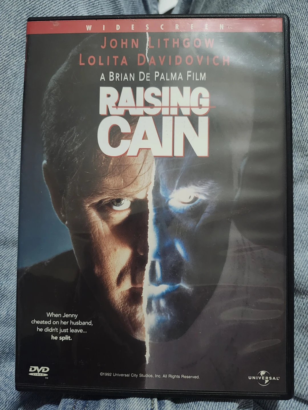 Raising Cain DVD Widescreen
