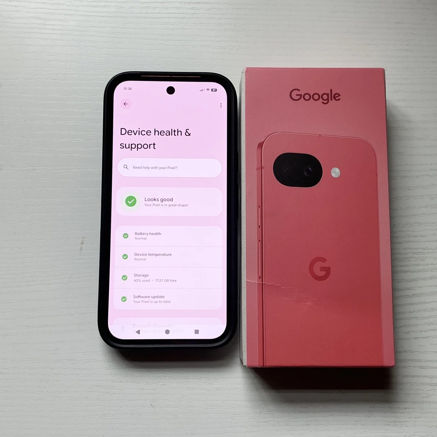 Google Pixel 10a - Berry- Unlocked - photo 2