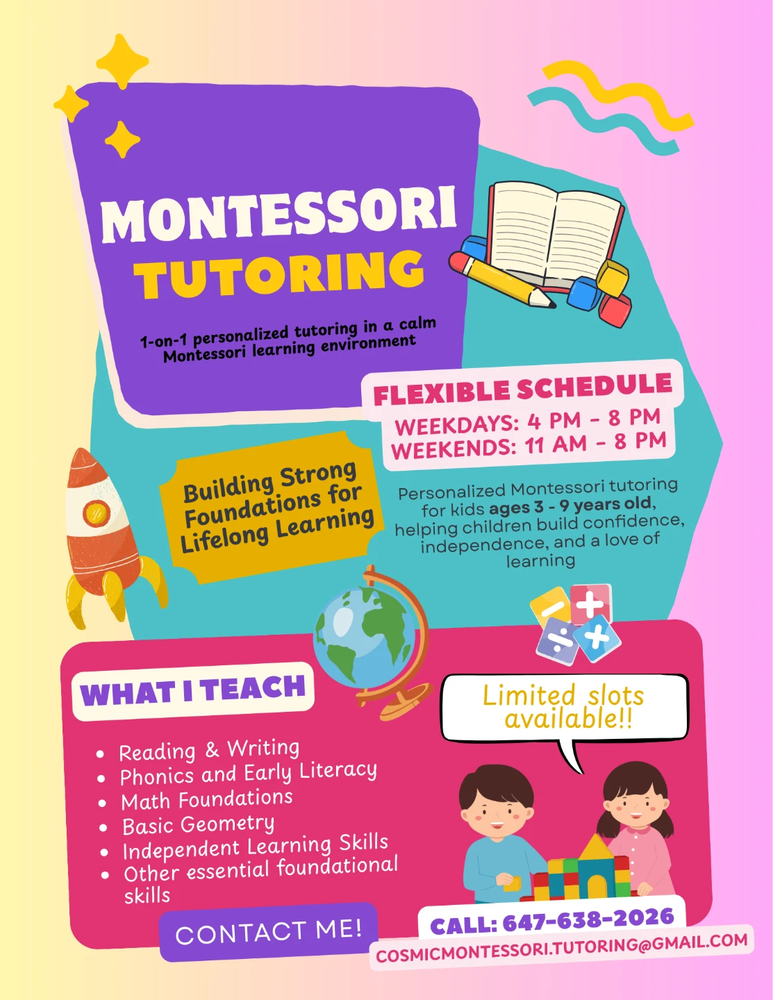 Montessori Tutoring and Summer Reading Club - photo 2