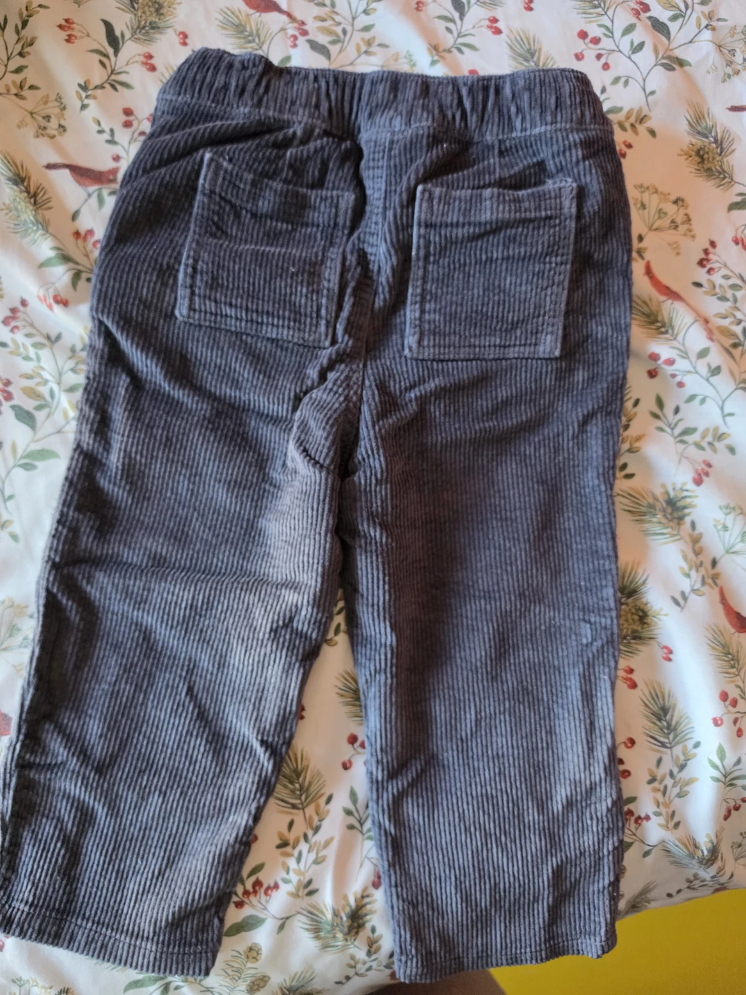 Gray Corduroy Pants