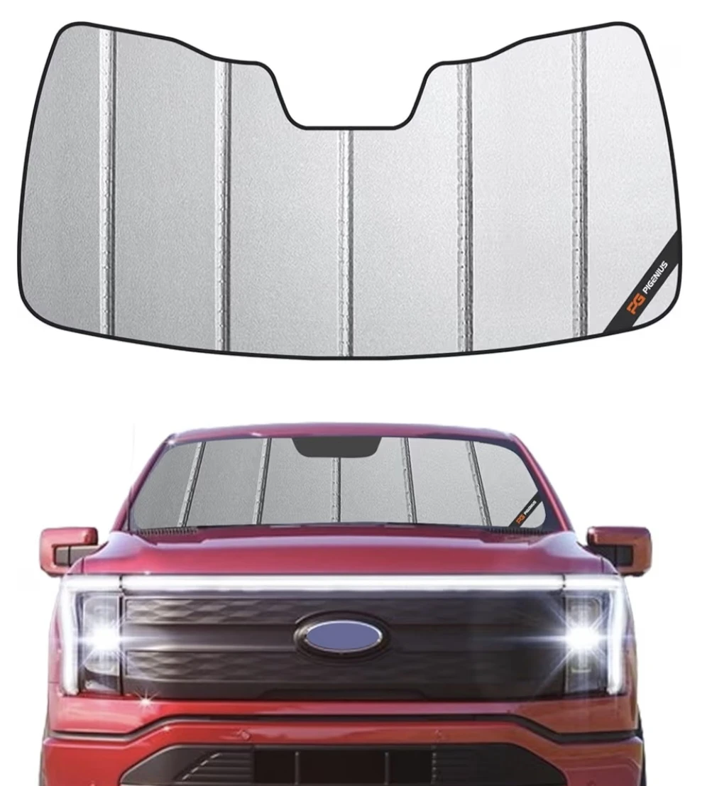 Pigenius Custom Fit Windshield (Safeguard) Sunshade Ford F-150