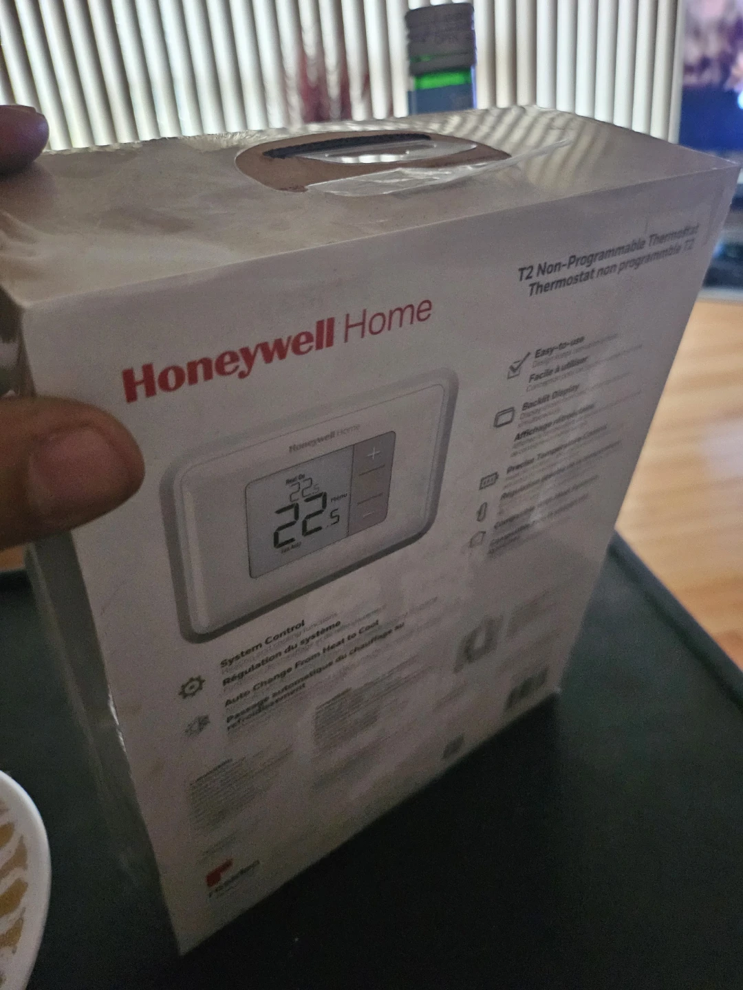Honeywell Home T2 Non-Programmable Thermostat - photo 2