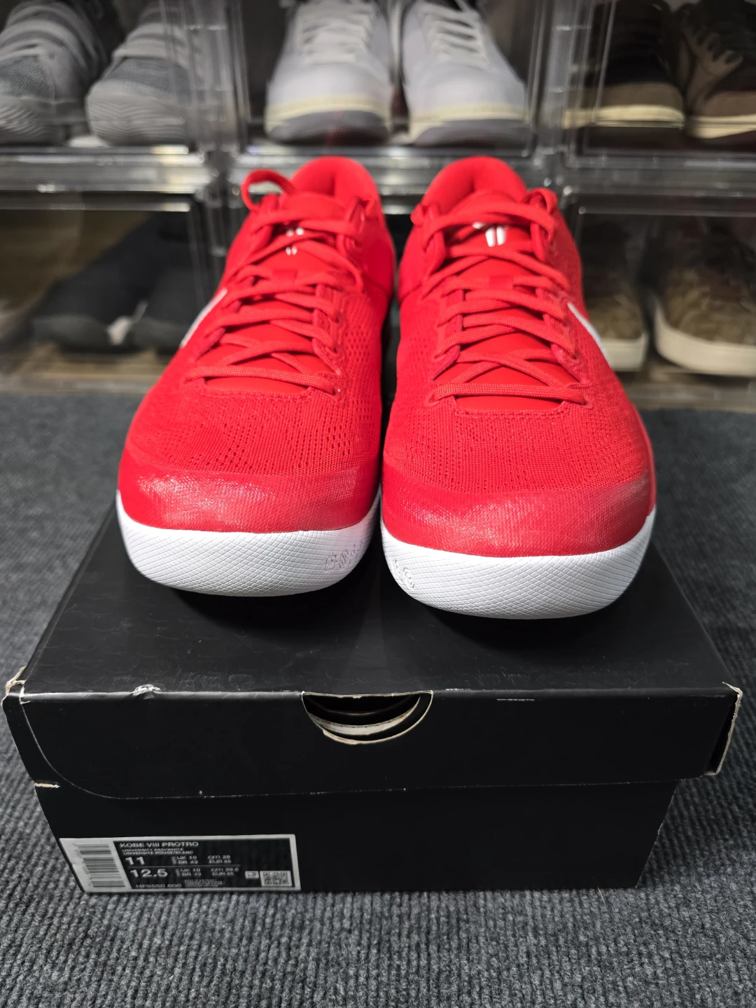 Nike Kobe 8 Protro Red Basketball Shoes Size US11