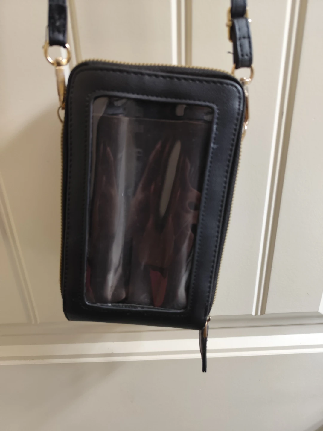 Forever Young Black Crossbody Phone Bag - photo 3