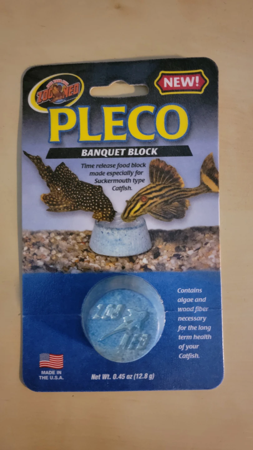 Zoo Med Pleco Banquet Block for Catfish