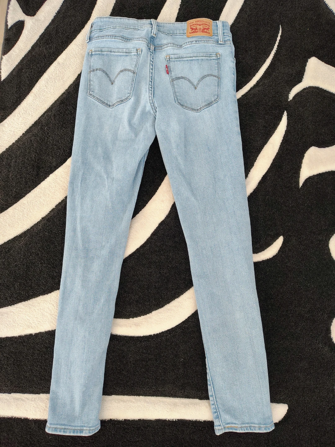 Levi's 711 Skinny Jeans Light Wash Women's Size 27 - photo 3