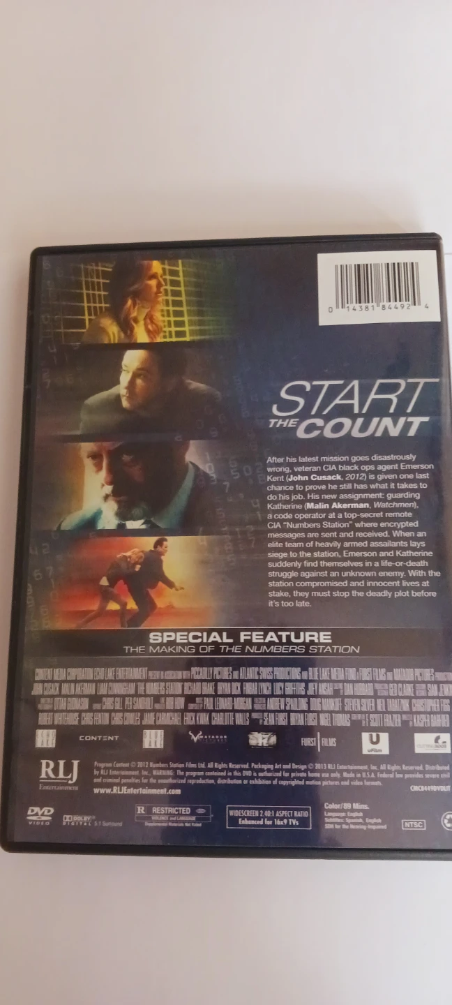 The Numbers Station DVD - photo 4