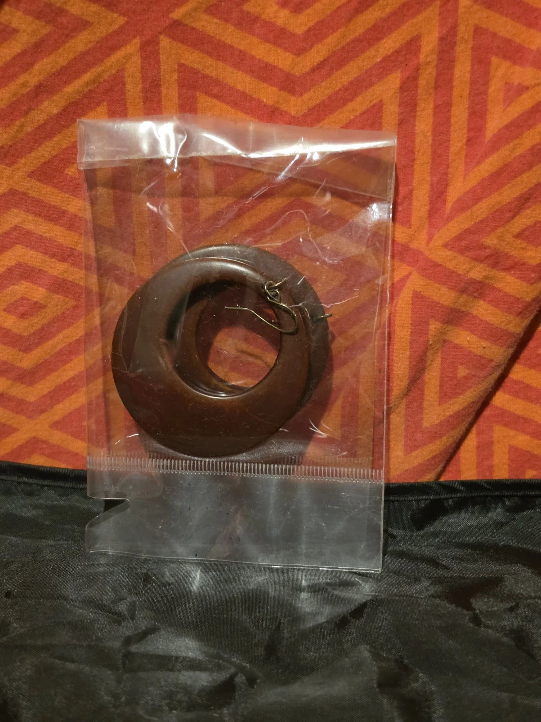 Wooden Hoop Earrings