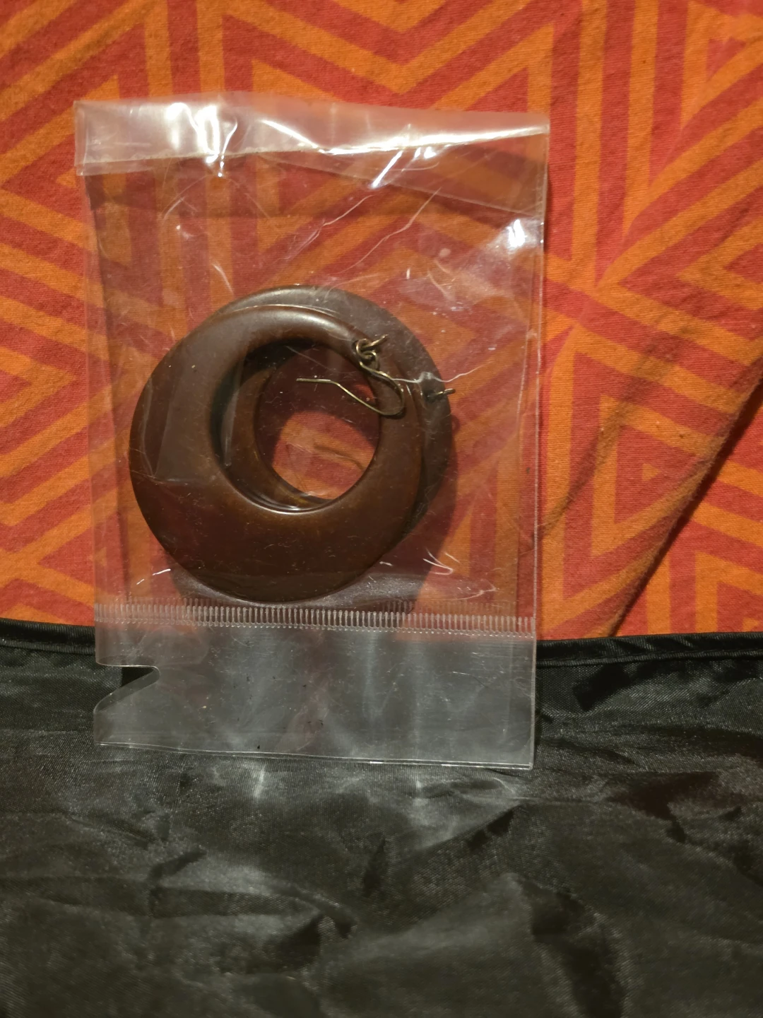 Wooden Hoop Earrings - photo 2