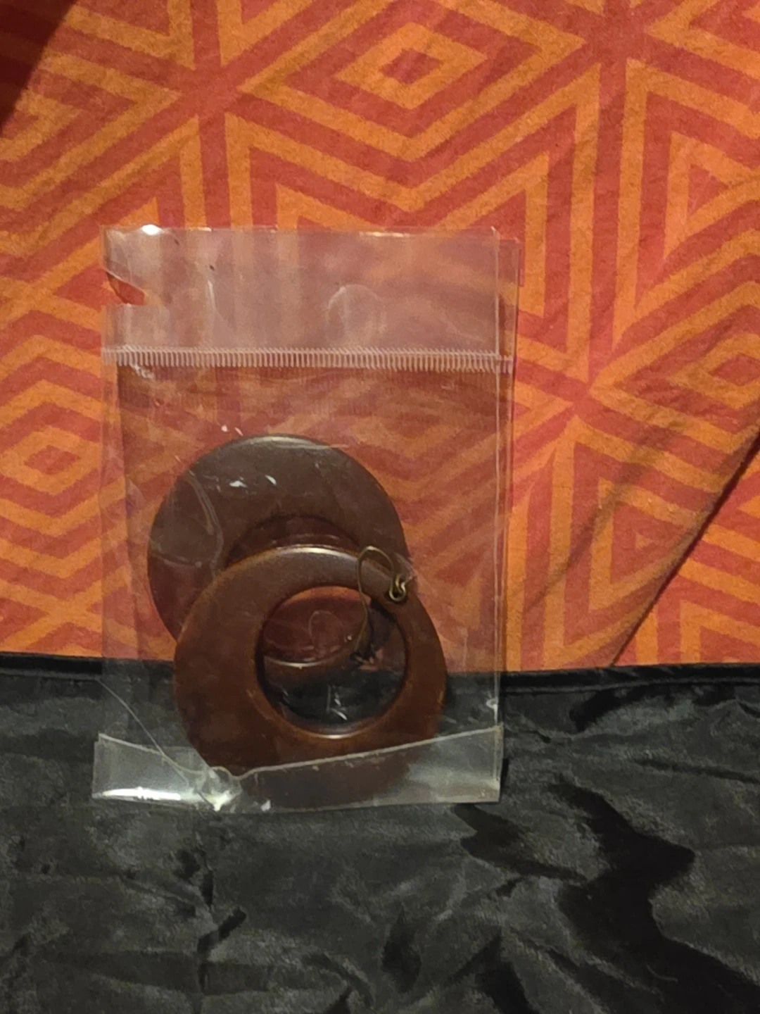 Wooden Hoop Earrings - photo 3