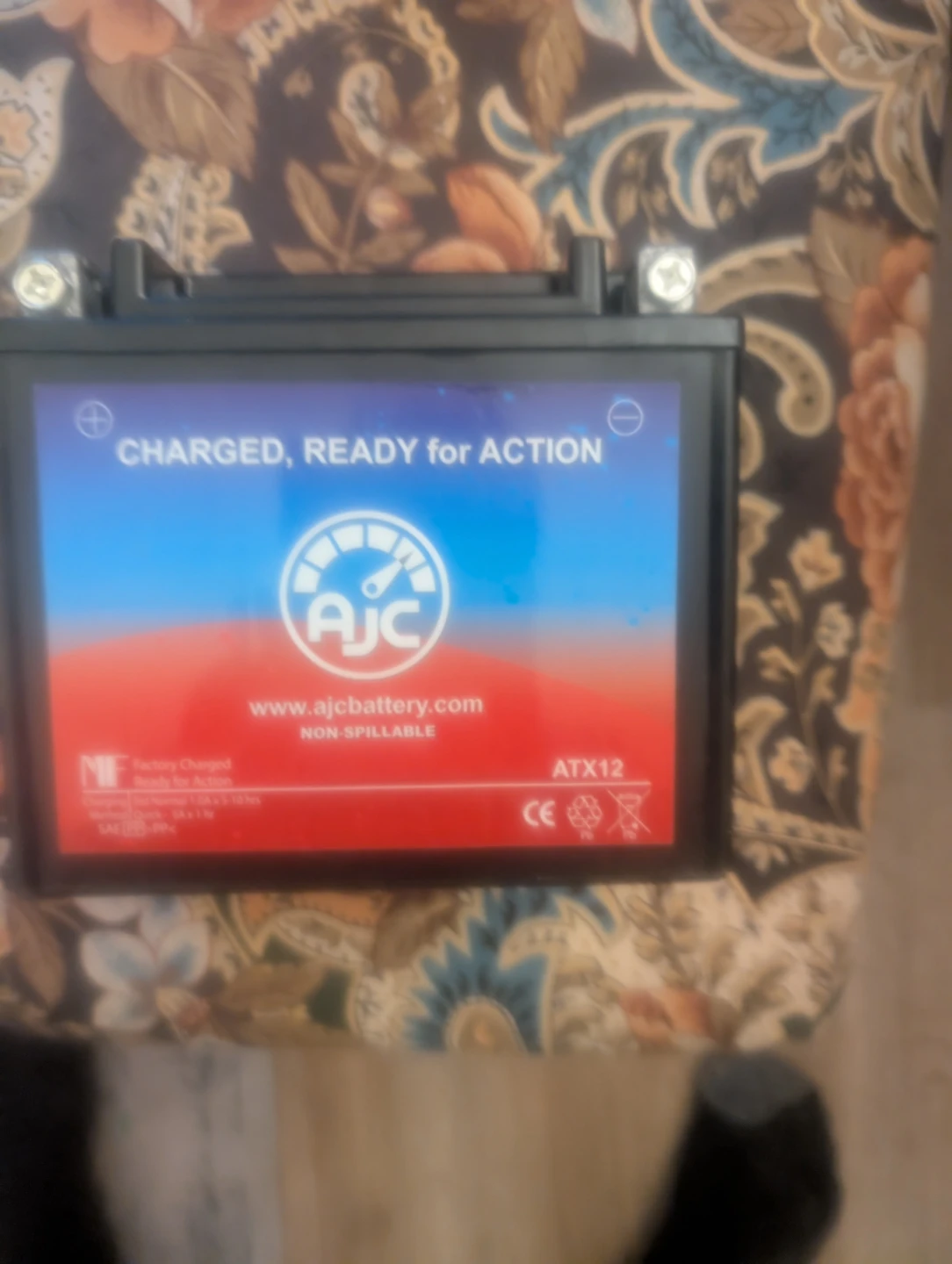 A J C ATX12 Powersports Battery - photo 3