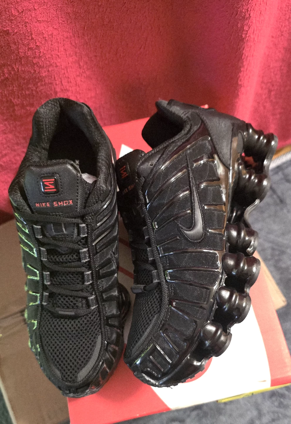 Brand new Nike Shox Metallic Black for sale