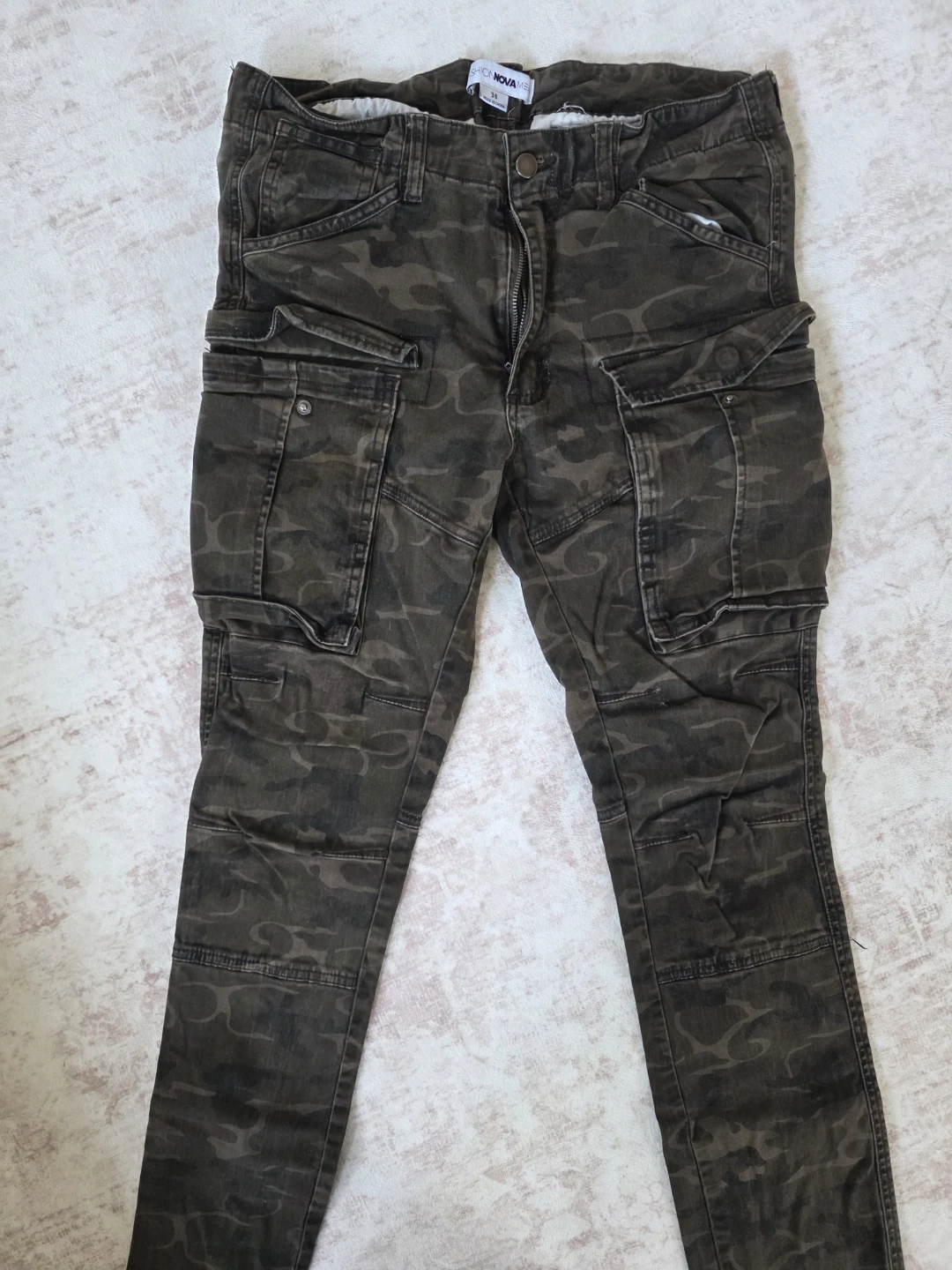 Fashion Nova Cargo Pants Size 34 Camo