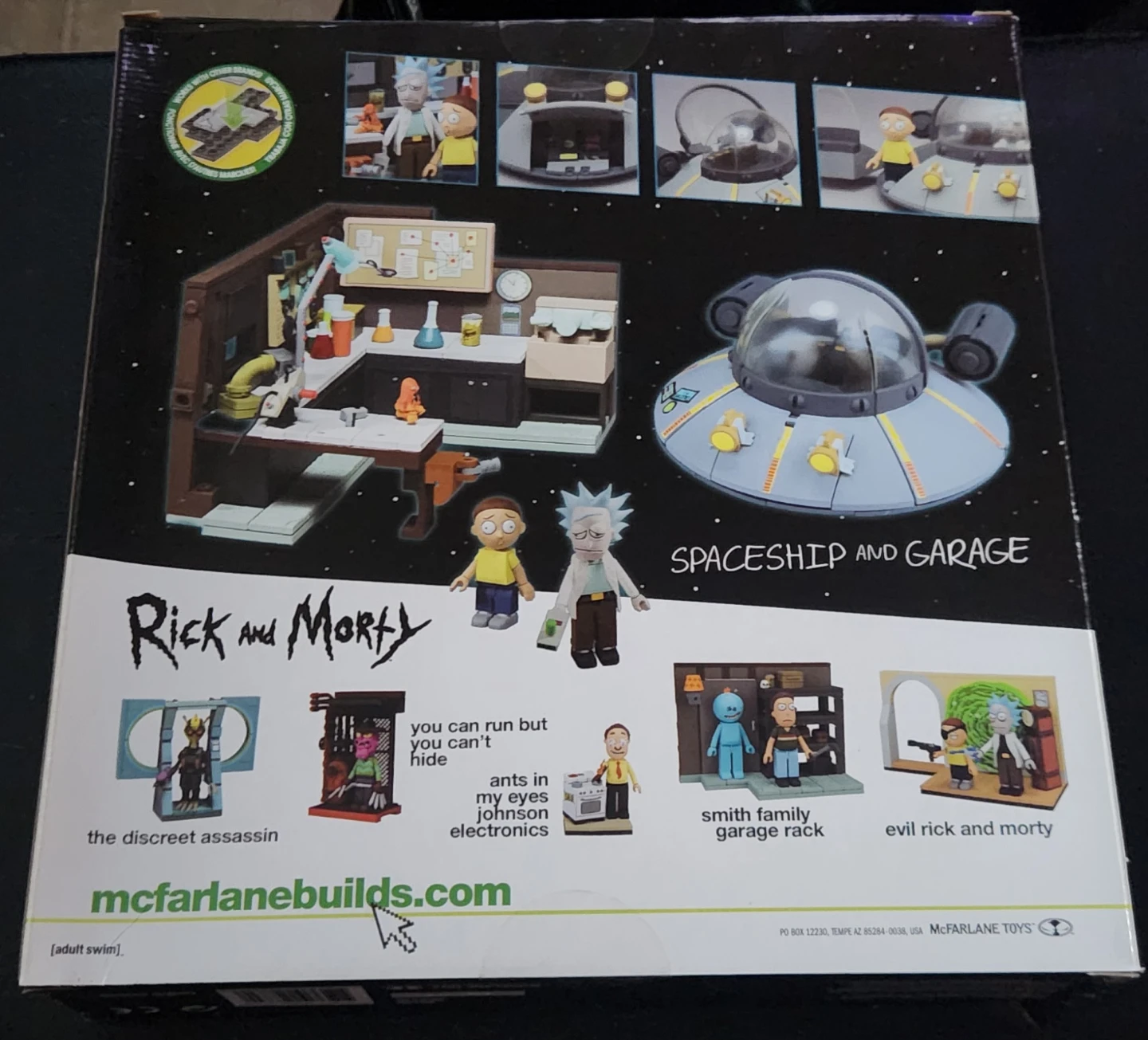 McFarlane Toys Rick and Morty Spaceship and Garage Set 🌱 - photo 2