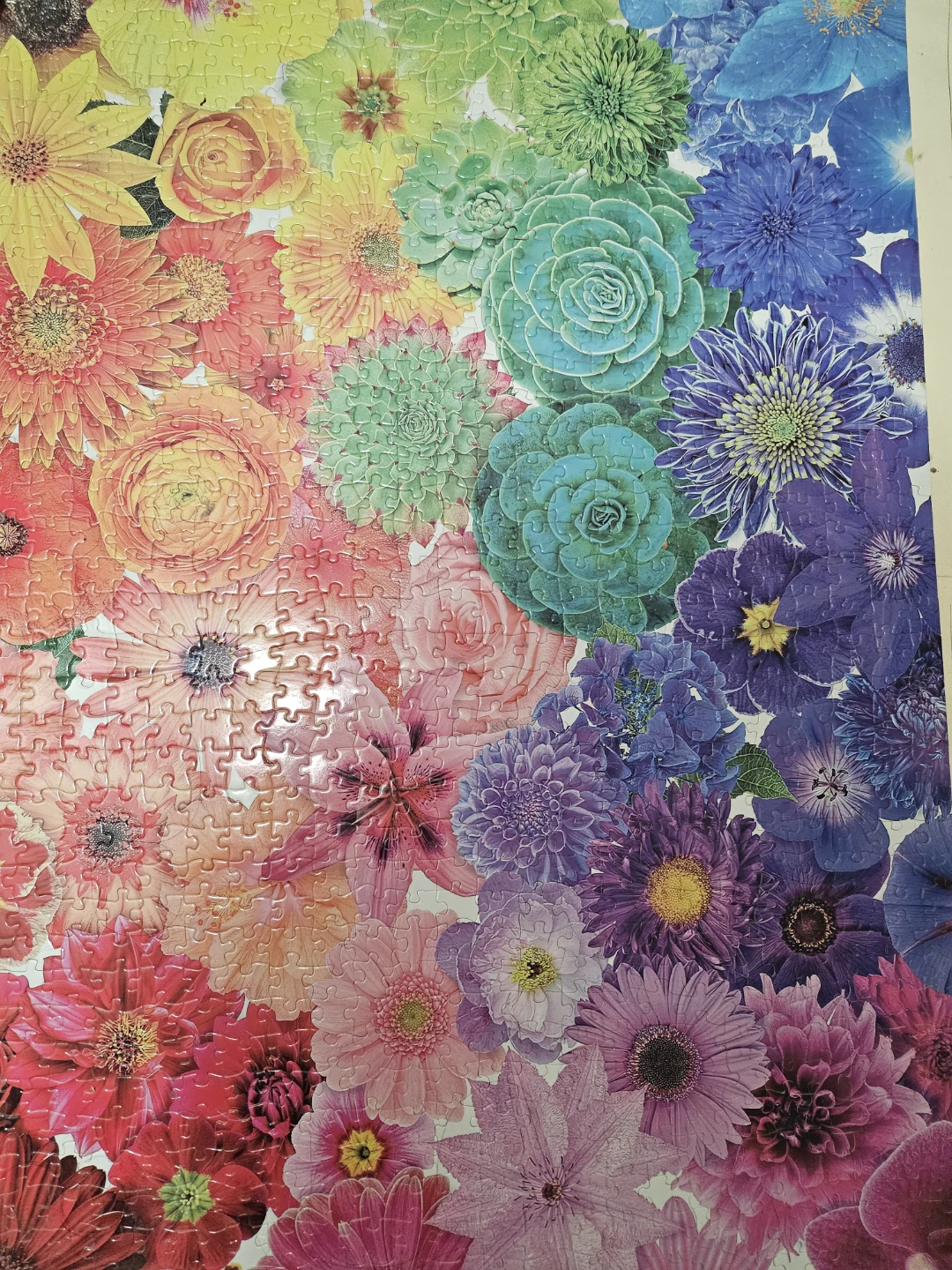 Bloom Flowers 1000 Piece Jigsaw Puzzle - photo 2
