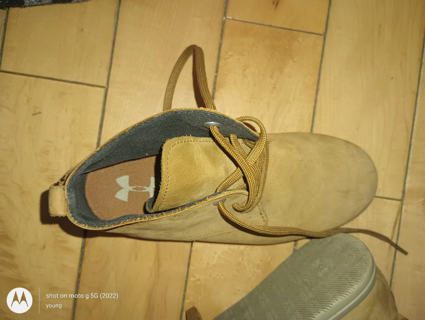 Under Armour Suede Chukka Boots Tan - photo 2
