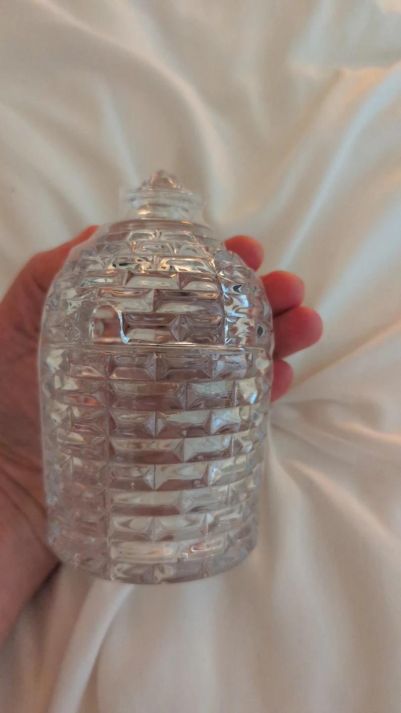 Glass Beehive Design Honey Pot - photo 2