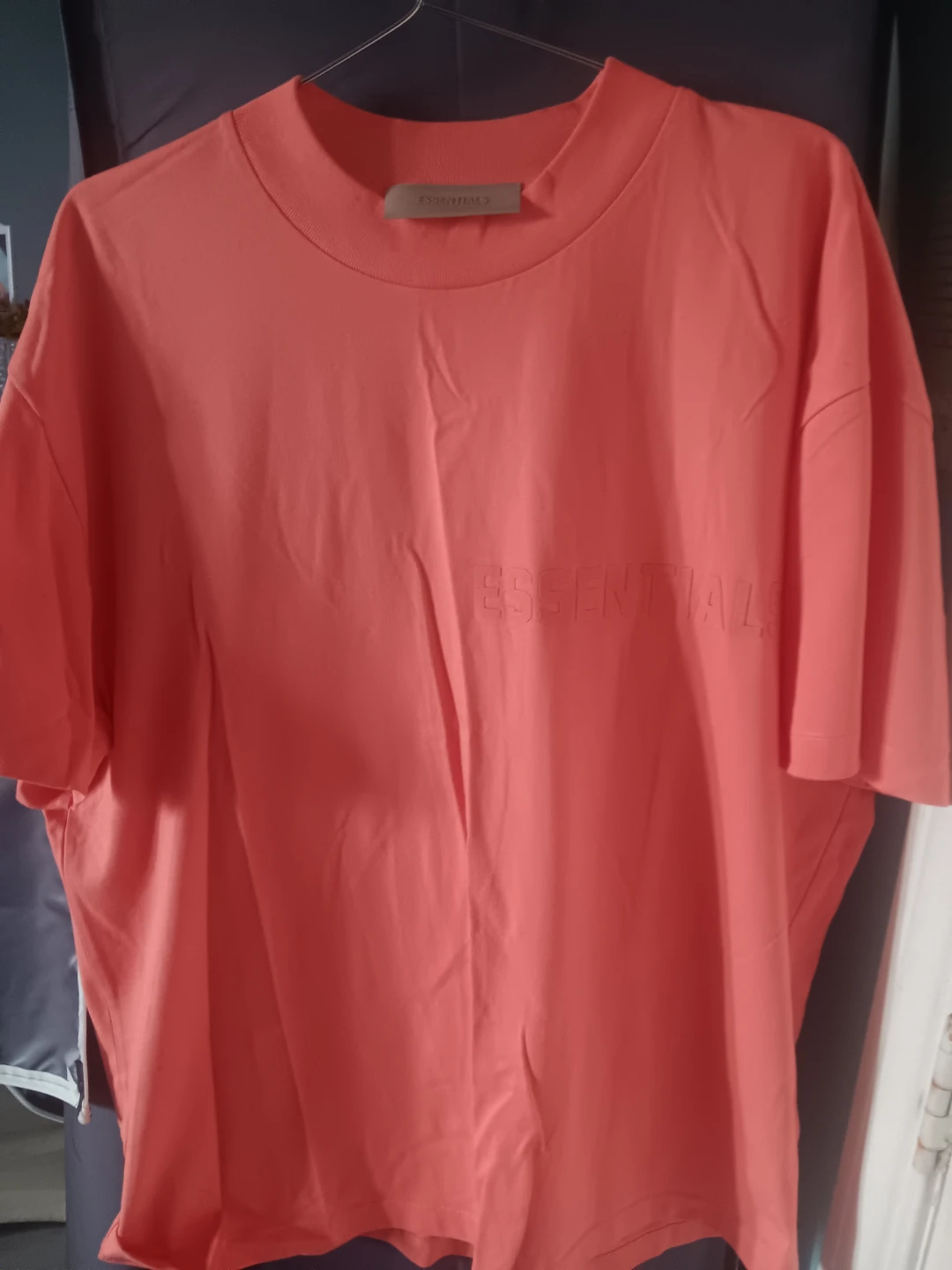 Fear of God Essentials T-Shirt Coral - photo 2